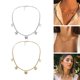 thumbnail image 4 of 2x Collar de Clavícula Collar de material acero Inoxidable Gargantilla de Belleza Regalos Románticos, 4 of 4
