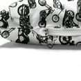 thumbnail image 4 of Motorcycle Pet Bed, Retro Chopper Pattern Monochrome Motorbike Design Adventure Cruising Theme, Chew Resistant Pad for Dogs and Cats Cushion with Removable Cover, 24" x 39", Black White, by Ambesonne, 4 of 4