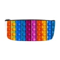 thumbnail image 1 of Pencil Case Pencil Pouch Pencil Case For School Pineapple Toys Zipper Silicone Soft Pen Bag Stationery Storage Case For Boys And Girls, 1 of 2