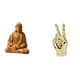 thumbnail image 1 of Figura Del Sagrado Corazón De Jesús, Escultura Creativa Con Gestos De La Mano, Estatua Coleccionable Para El Hogar, La Oficina, El Escritorio, La Sala De Estar, La Decoración De Estantes., 1 of 8