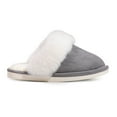thumbnail image 4 of Women's Lightweight Furry Lined Slippers Comfortable Warm Slip On Bedroom Shoes Soft Plush Indoor Slippers, 4 of 7