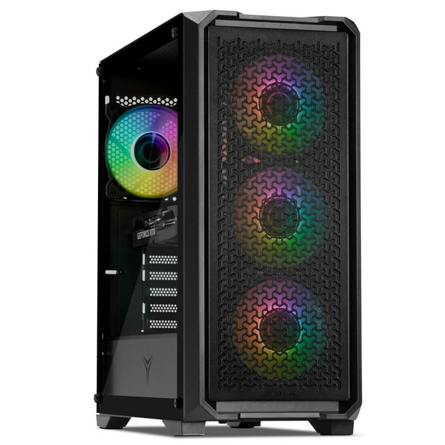 PC Gamer Yeyian YPA-VA560XC-5601M AMD Ryzen 5 5600X, NVIDIA RTX 5060, AMD B550, 32GB DDR4 3200MHz, 1TB NVMe, 650w 80+ Bronze, WIFI, Bluetooth