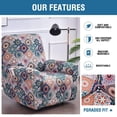 thumbnail image 3 of Recliner Slipcovers -Pieces Lazyboy Recliner Covers Recliner Couch Covers Recliner Chair Cover Non Slip Reclining Slipcovers with Storage Pockets Furniture Protector for Living Room, 3 of 8