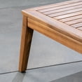 thumbnail image 6 of Wilcox Outdoor 10 Piece Sectional Sofa Set with Cushions, Teak, Blue, 6 of 7