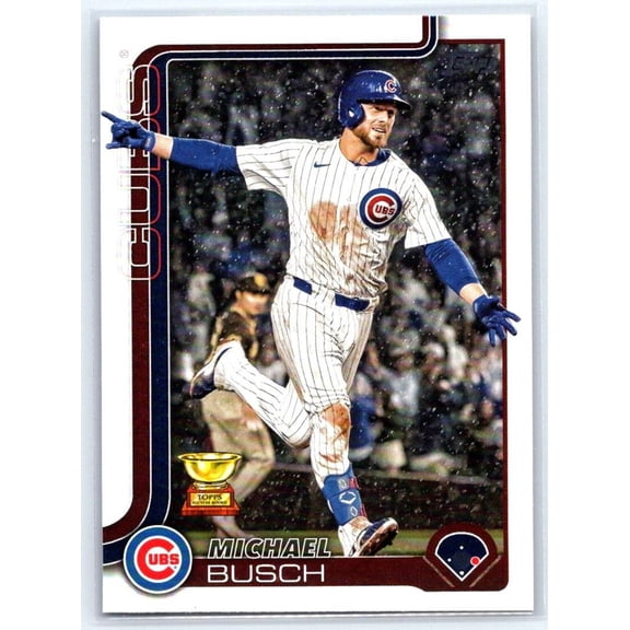 2025 Topps Michael Busch #263 Chicago Cubs Baseball Card Near Mint or Better