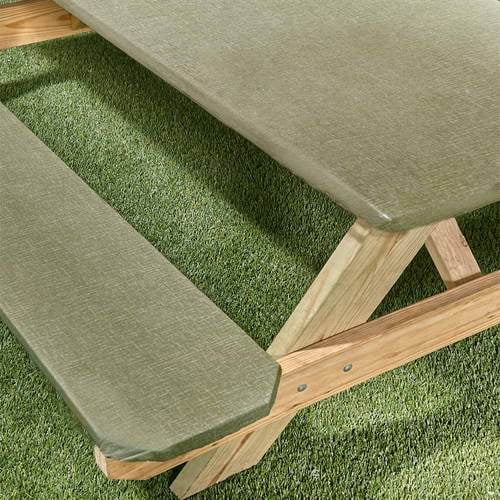 3Pc. Picnic Table CoversGRN