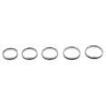 thumbnail image 3 of Joyería Titanium La Acero Inoxidable de para Las Mujeres Tamaño 5 Negro Yuyangstore Anillo de acero inoxidable, 3 of 8