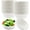 White, variant on 50 Pack Disposable Paper Bowls,White Party Paper Bowls, Natural Sugarcane Fibers Bowls,Eco-Friendly Paper Bowls for Parties 12 Ounces 350ml