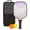 Black-3, variant on Pickleball Paddles Set Of 1, Fiberglass Surface, Dreamy Cloud Print, 1 Paddle, 2 Balls & Bag