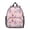 Princess and Castle-1, variant on Princess and Ballerina Pink Pattern Backpack for School, Cute School Bag with Adjustable Shoulder Straps and Padded Back, 13.8"x11.4"x6"