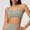 Gray, variant on Women's Thin Strap Sports Bra with Shock-absorbing Support for Yoga, Running, Fitness and Gym Workouts Green 6