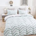 thumbnail image 2 of 3D Abstract Geometric Pattern Quilt Cover Set Bedding Set Duvet Cover, 2 of 7