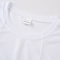 thumbnail image 5 of Men's Solid Crew Neck Wide Shoulder Mesh Sleeveless Tank Top, Breathable Casual Summer Athletic Muscle Gym Vest White, 5 of 8