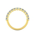 thumbnail image 4 of Certified 3/4ctw Diamond Wedding Band in 10k Yellow Gold (G-H, I1), 4 of 5