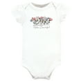thumbnail image 5 of Hudson Baby Unisex Baby Cotton Bodysuits, Wild Flower Tutu, 9-12 Months, 5 of 5