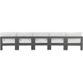 thumbnail image 3 of Meridian Furniture Nizuc White Outdoor Patio Modular Sofa, 3 of 9