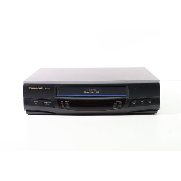 Restored Panasonic PV-9400 4-Head HiFi OmniVision VCR w/ Original Remote, Manual, A/V Cables, & HDMI Converter (Refurbished)