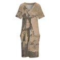 thumbnail image 4 of Retrato vintage del general Joseph Warren (1871). Vestido holgado con bolsillos. Vestidos de noche para mujer 2025. Vestidos elegantes para mujer., 4 of 7