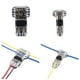 thumbnail image 1 of Conectores de Cable en T para Cables de 14 A 18 AWG, Sin Pelado de Cables, Conectores de Cable de 3 Vías Combinados, Conectores de Empalme de Cables, Paquete de 12, 1 of 8