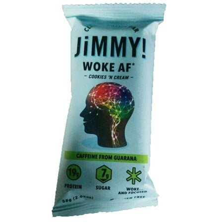 High Protein JiMMYBAR! Bar - Woke AF Cookies 'N (Best Time To Drink Protein Shake For Weight Loss)