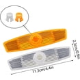 thumbnail image 2 of 10 Piezas Naranja Reflector de Radios de Bicicleta Reflector Luces de Rueda de Advertencia de Bicicleta para Rueda de Bicicleta Accesorio de Seguridad de Conducción Nocturna, 2 of 5