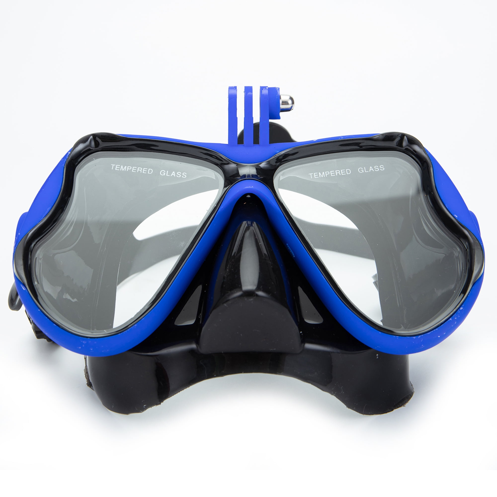 NK Silicone Diving Glass with Detachable Screw Mount Diving Mask Scuba