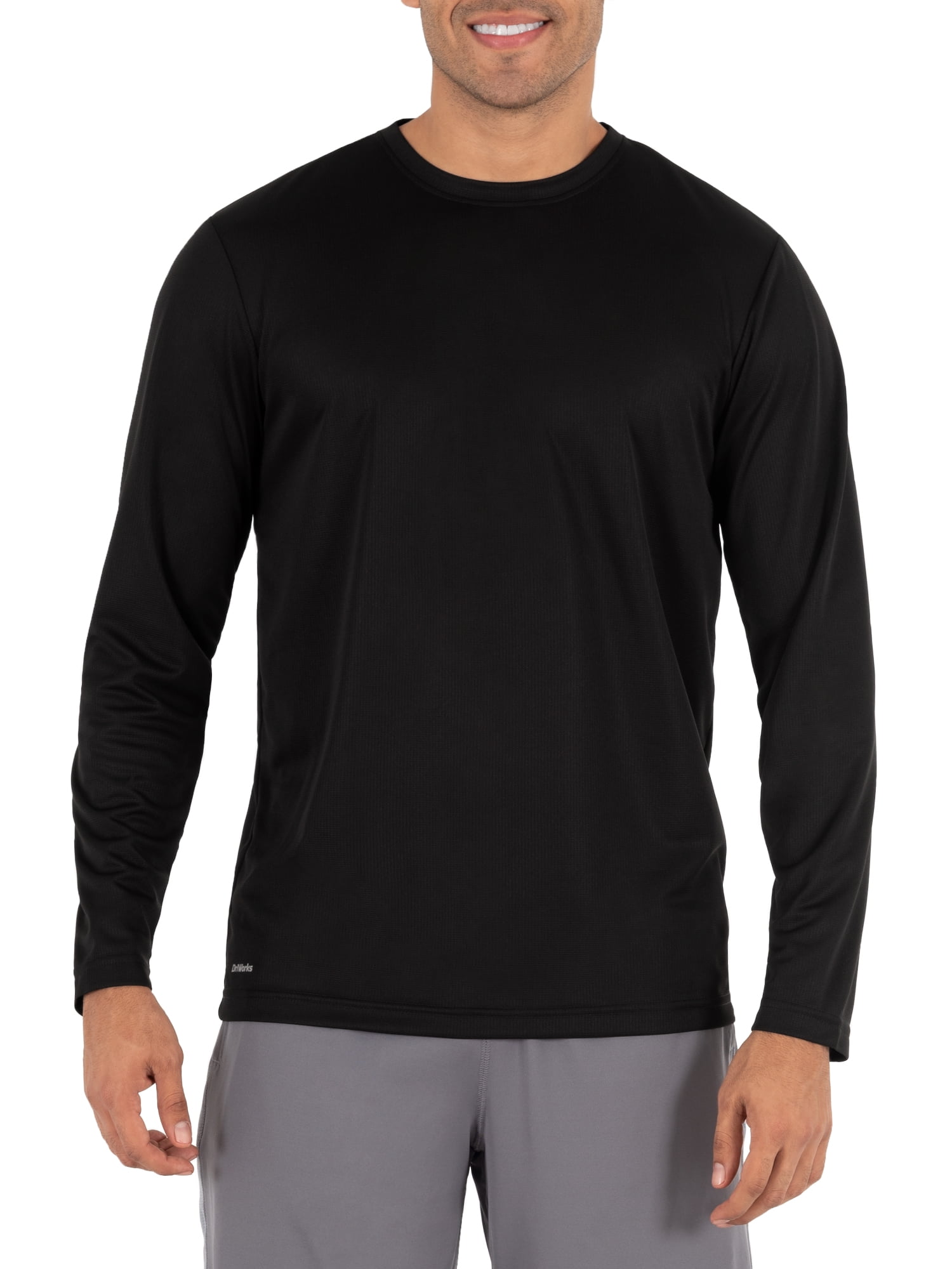 Men BigBoy 4-Pack Premium Casual Sport Work Cotton Long Sleeve Crew Neck T-Shirt Sweatshirt