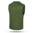thumbnail image 6 of Men's Outdoor Vest Cargo Fishing Vest Functional Multi Pockets Hiking Vest for Hunting Camping Army Green XXXXL, 6 of 6