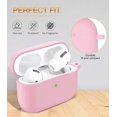 thumbnail image 4 of Airpods Pro Étui de Protection, AIMTYD Étui en Silicone avec Porte-Clés pour Apple Airpods Pro Étui Hommes Femmes [LED avant Visible]-Rouge, 4 of 6