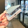 thumbnail image 6 of Compatible with iPhone 14 Case for Women Girls, Glitter Luxury Cute Flexible Plating, Shockproof Full Camera Lens Protective Phone Cases for iPhone 14 Cute 6.1''- Black, 6 of 12