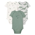 thumbnail image 1 of Pack de 3 bodies Child of Mine para Bebé Niño 3 piezas con Estampado de Dinosaurios Verde Talla 12 Meses, 1 of 4