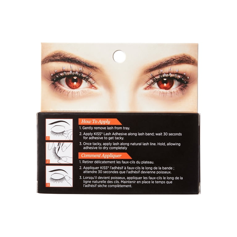 KISS Halloween Limited Edition False Eyelashes, 'Luna', 1 Pair - Walmart.com