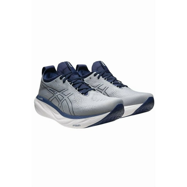 Asics Gel Nimbus 25 Men Gray Men's Running Shoes 1011B547-021 "Sheet Rock/Blue"