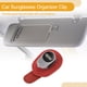 thumbnail image 3 of Clip para gafas de sol en el coche Unique Bargains, soporte universal para gafas de sol en el parasol del coche, ante metal rojo 10x4cm 1 Pcs, 3 of 7