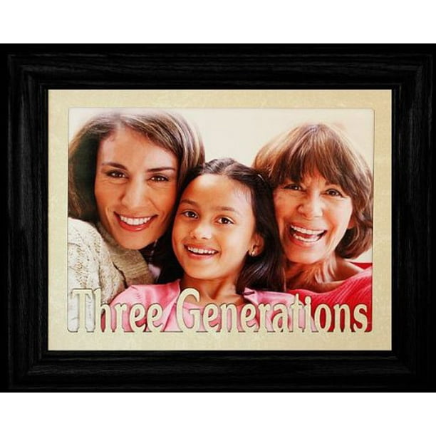 8X10 Three Generations Landscape Picture Frame Family Heirloom
