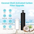 thumbnail image 2 of AQUA CREST NSF/ANSI 42&372 Standard Water Filter, Replacement for Berkey® Gravity Water Filter System, Berkey® BB9-2® Black Filters & PF-2® Fluoride Filters, 2 of 8