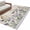 Beige, variant on 3'x5' Rug for Living Room Bedroom, Spring Flowers Washable Area Rugs Non-Slip Carpet Mats, Vintage Floral Leaves Birds Farmhouse Plaid Indoor Low Pile Area Rug Runner for Kitchen, Mudroom