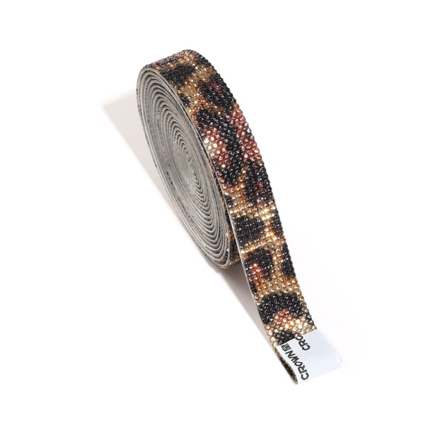 Tira de taladro de diamantes de imitación con pegamento termofusible 513, taladro decorativo con flash para teléfono móvil, pasta de taladro decorativa para coche