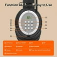 thumbnail image 7 of AM FM Radio Headphones, Personal Portable Radio Headset am/fm Digital with Best Reception for Jogging, Mowing, Cycling, Meeting, Powered by 2 AA Batteries (Not Included), 7 of 7