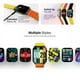 thumbnail image 2 of Kieslect Ks Smartwatch 100 Modos Deportivos 1.78 AMOLED Llamadas vía Bluetooth SpO2 IP68, 2 of 11