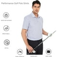thumbnail image 4 of Alex Vando Mens Golf Shirt Moisture Wicking Quick-Dry Print Performance Polo Shirts for Men, 4 of 6