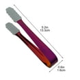 thumbnail image 3 of SHIMELE 304 Stainless Steel Ice Clamps - Thickened Silicone Tongs for Ice, Snacks, and Desserts - Versatile Mini Serving Tools for Kitchen, 3 of 6