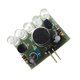 thumbnail image 4 of Módulo de lámpara LED con melodía y control de sonido de 3 V a 5 V, módulo de luz intermitente con control acústico, accesorios electrónicos para bricolaje, 4 of 7