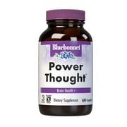 Bluebonnet Nutrition Power Thought Supplement, DMAE, Brain Health*, 60 Count