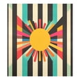 thumbnail image 6 of Yayeee Magnetic Dishwasher Cover for The Front Decoration Home Kitchen Machine Sticker Protector, Geometric Sun, 6 of 6