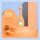 thumbnail image 5 of Advancent Cepillo de de silicona en forma de U Boquilla para niños enteros de doble cara Mangos de limpieza de Naranja 20piezas, 5 of 6