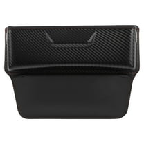 ELAYARD Car Side Seat Gap Filler Black Multifunctional Storage Box for Front Seat Organizer