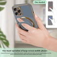thumbnail image 6 of Compatible with iPhone 12 Pro Max Magnetic Kickstand Case,Luxury Plating Bracket Holder MagSafe Case for iPhone 12 Pro Max Women Girl Men-Elegant Green, 6 of 14