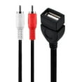 thumbnail image 4 of USB to 2RCA Sound Cable USB2.0 Female to Male 2RCA to USB C for Phone HDTV, 4 of 7