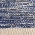 thumbnail image 6 of DII French Blue Variegated Border Hand-Loomed Cotton Rug 2x3 Ft, 6 of 12